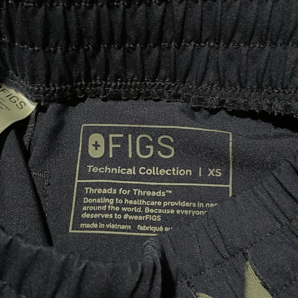 Figs Womens Navy Blue Jogger Pants - Picture 4 of 4